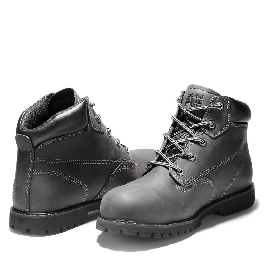 Botas de Trabajo Timberland Hombre Pro® Gritstone Steel Toe Negras - Chile IJA-569407